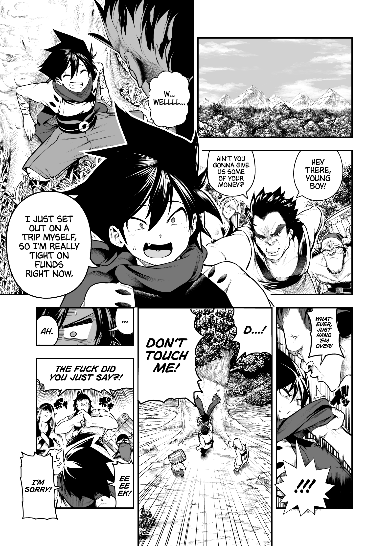 Read The Girl with Cursed Blood EN Manga Online
