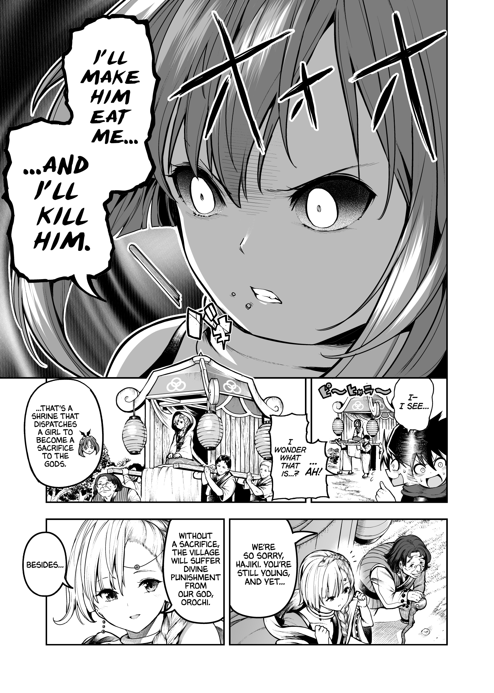 Read The Girl with Cursed Blood EN Manga Online