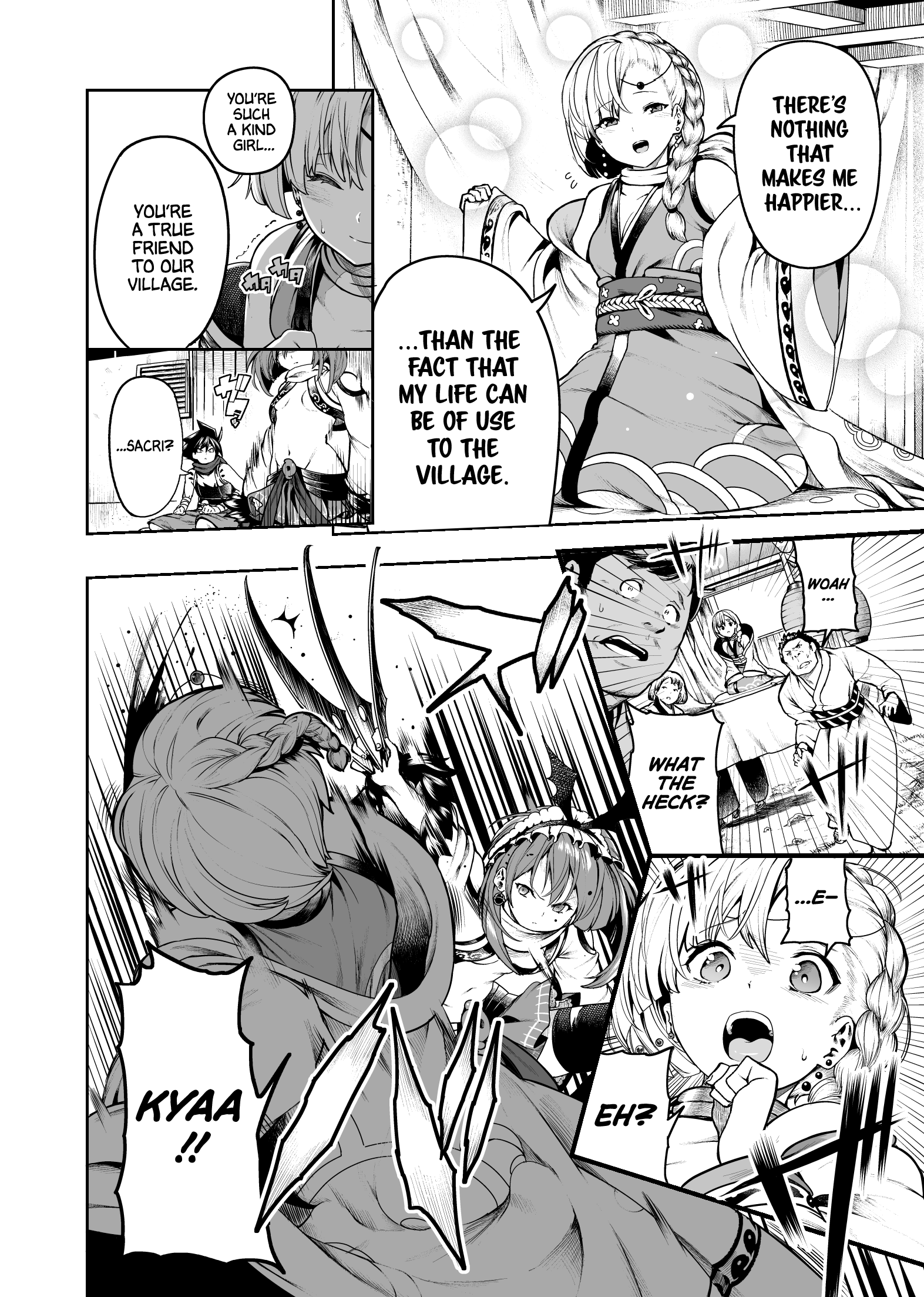Read The Girl with Cursed Blood EN Manga Online