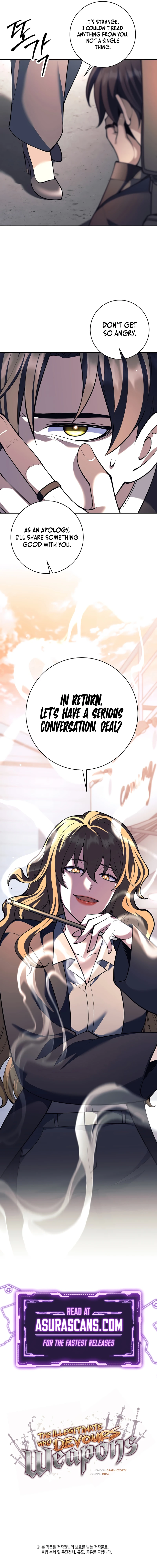 Read The Illegitimate Who Devours Weapons EN Manga Online