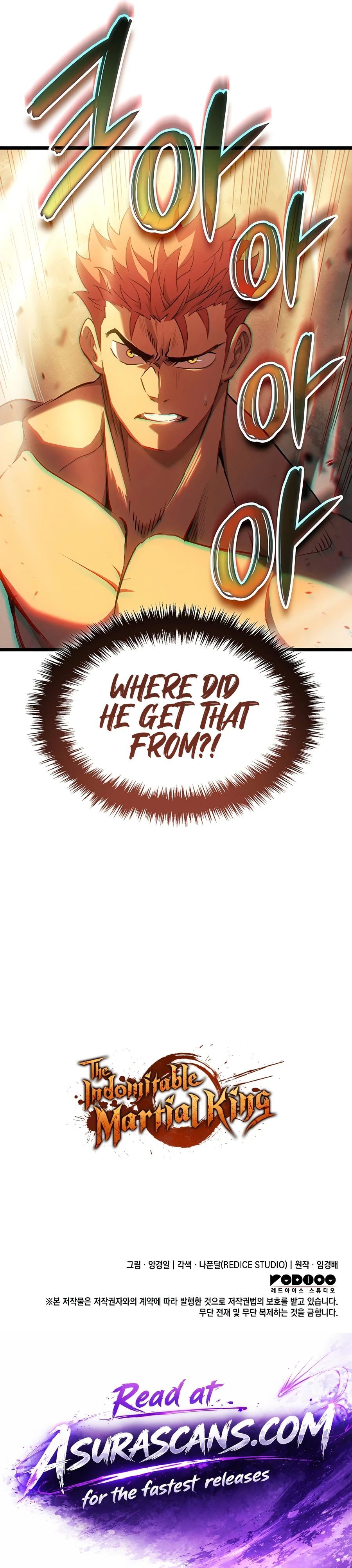 Read The Indomitable Martial King EN Manga Online