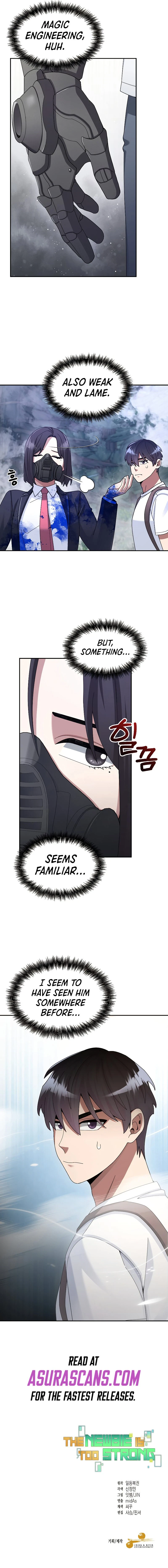 Read The Newbie Is Too Strong EN Manga Online