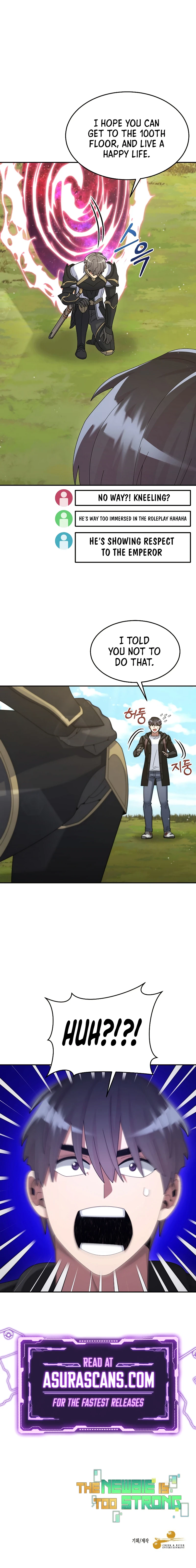 Read The Newbie Is Too Strong EN Manga Online