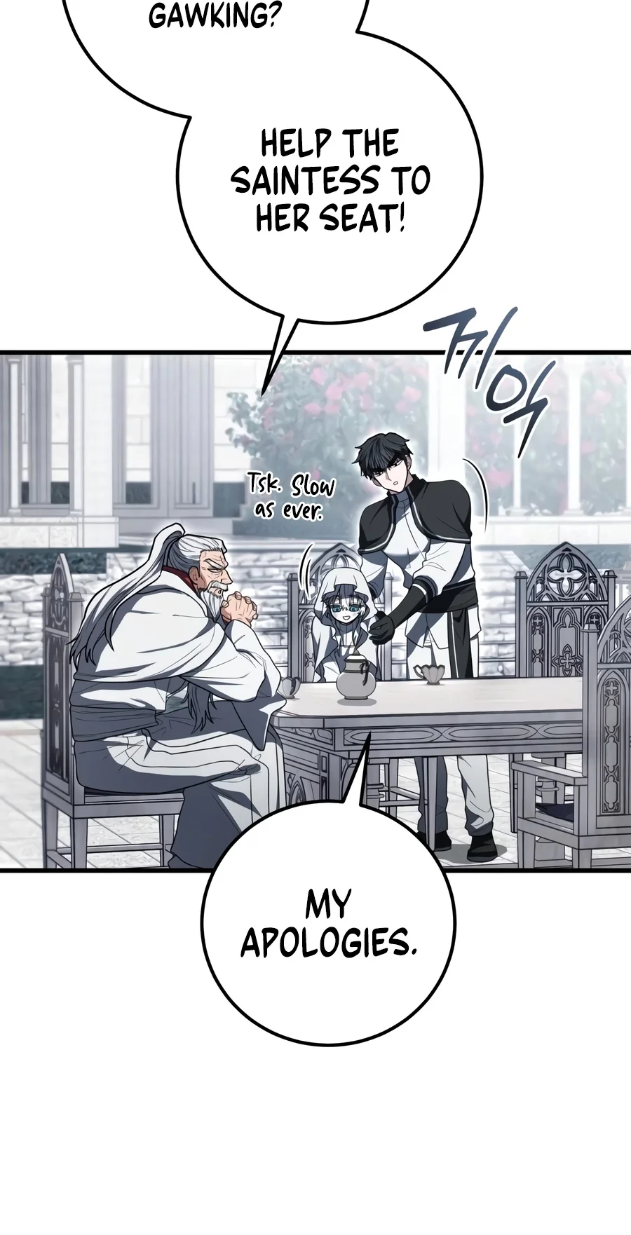 Read The Regressor And The Blind Saint EN Manga Online