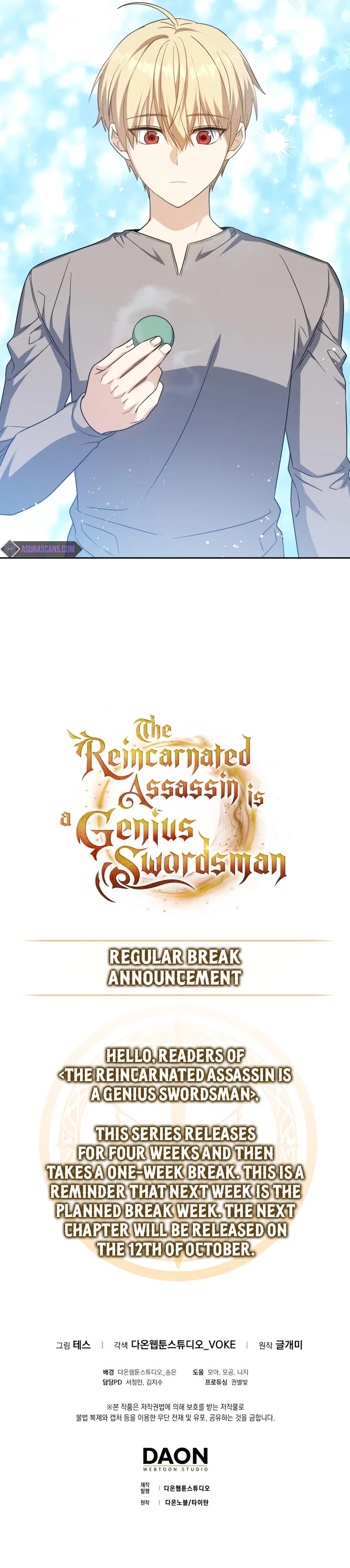 Read The Reincarnated Assassin Is A Genius Swordsman EN Manga Online