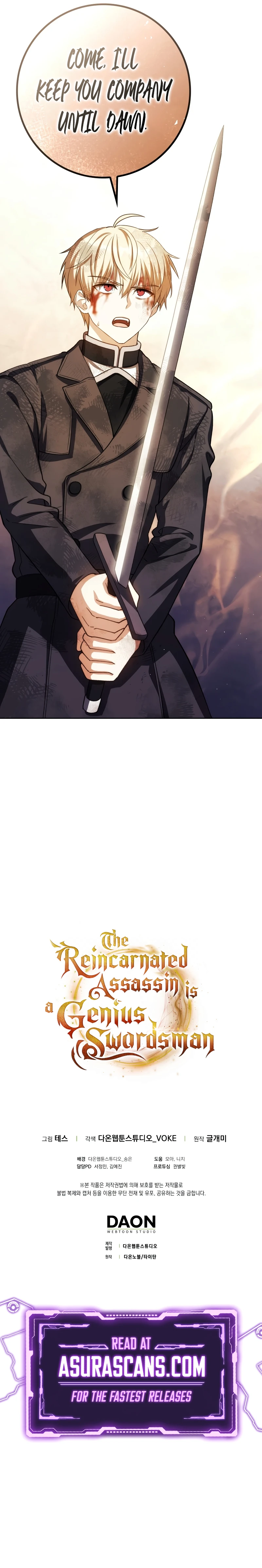 Read The Reincarnated Assassin Is A Genius Swordsman EN Manga Online