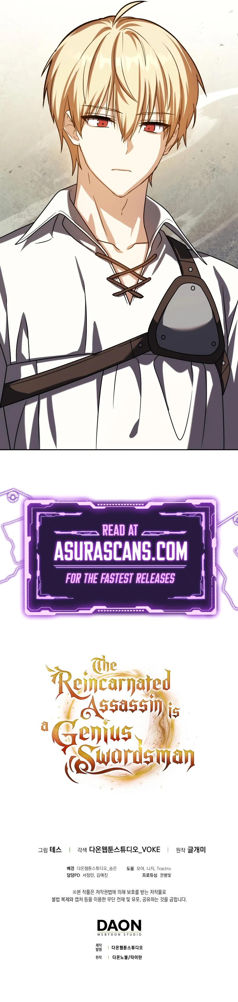 Read The Reincarnated Assassin Is A Genius Swordsman EN Manga Online
