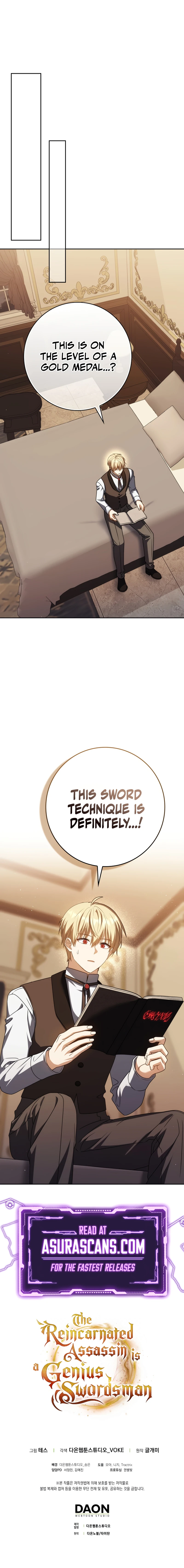 Read The Reincarnated Assassin Is A Genius Swordsman EN Manga Online