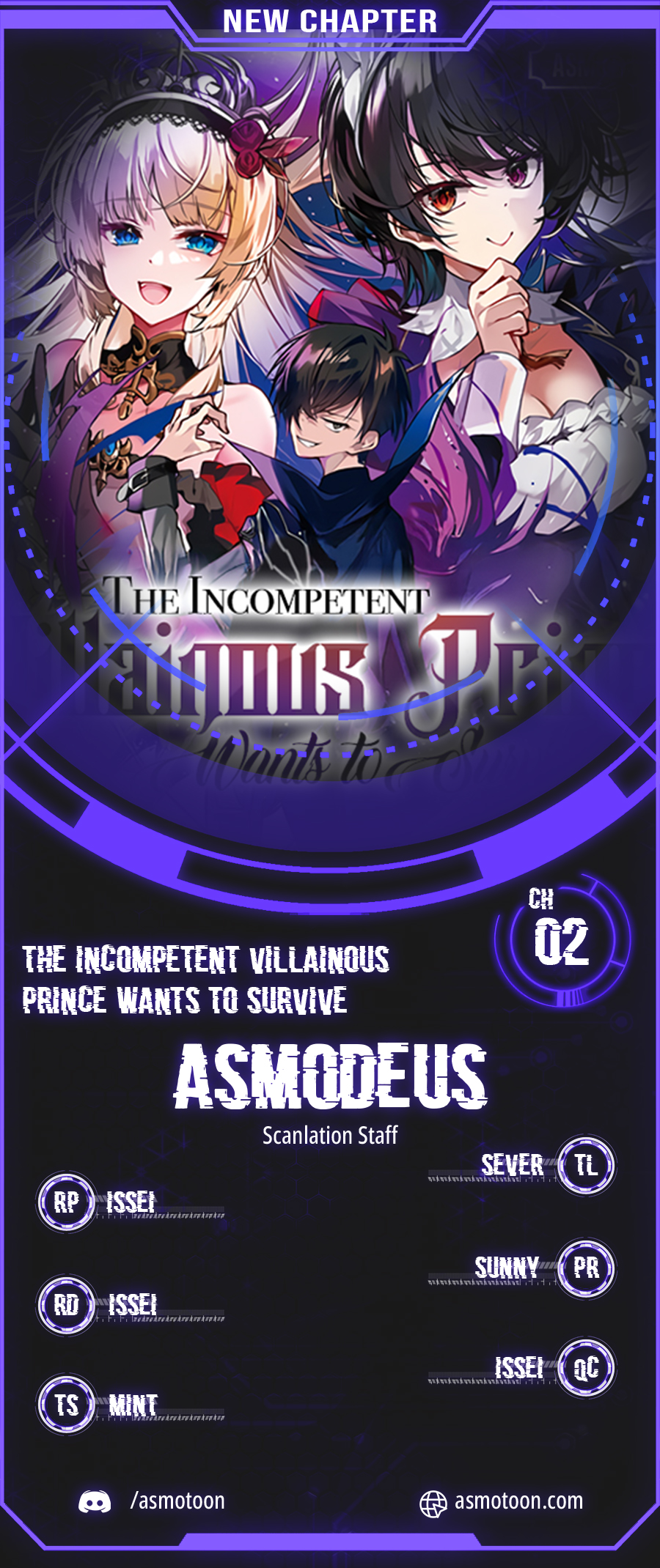 Read The Survival of an Incompetent Villainous Prince EN Manga Online