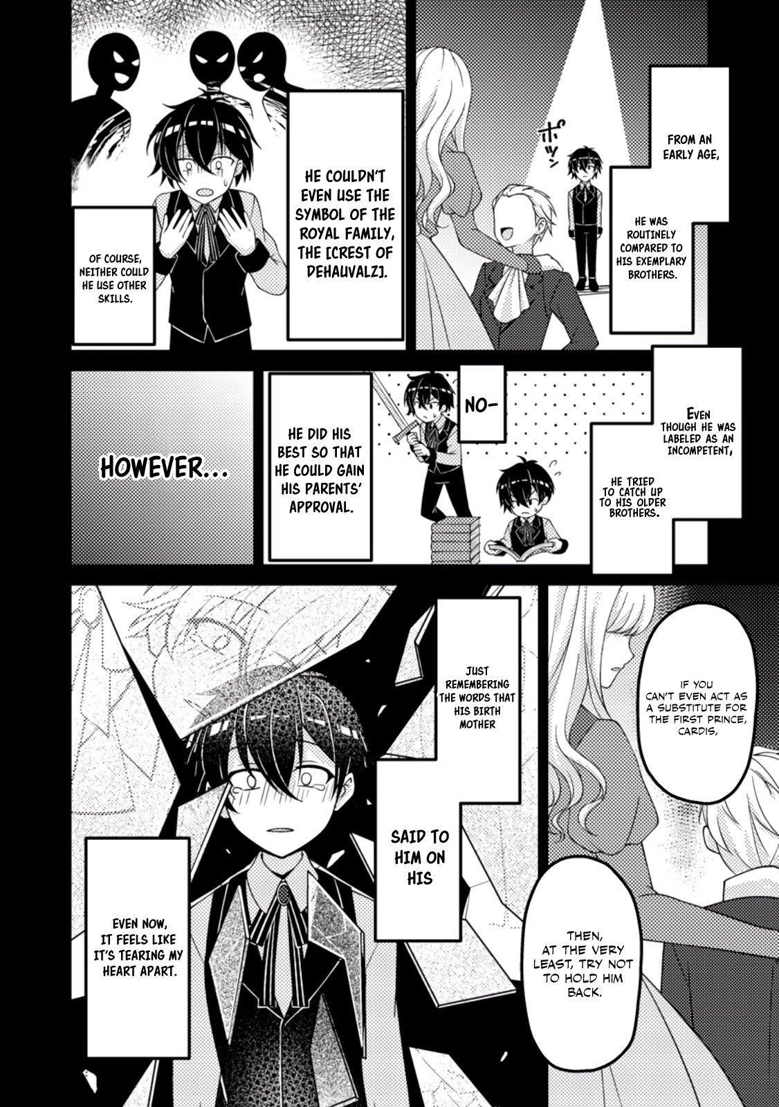 Read The Survival of an Incompetent Villainous Prince EN Manga Online