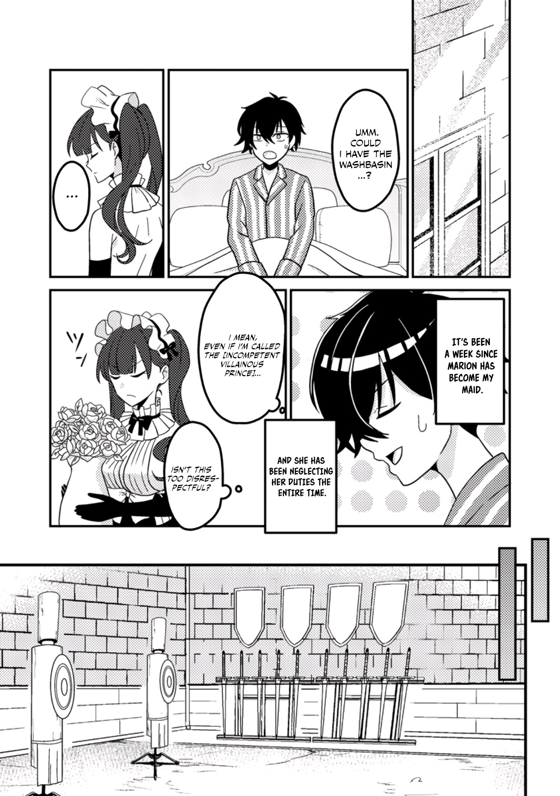 Read The Survival of an Incompetent Villainous Prince EN Manga Online