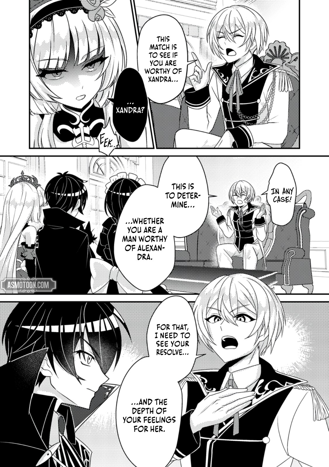 Read The Survival of an Incompetent Villainous Prince EN Manga Online