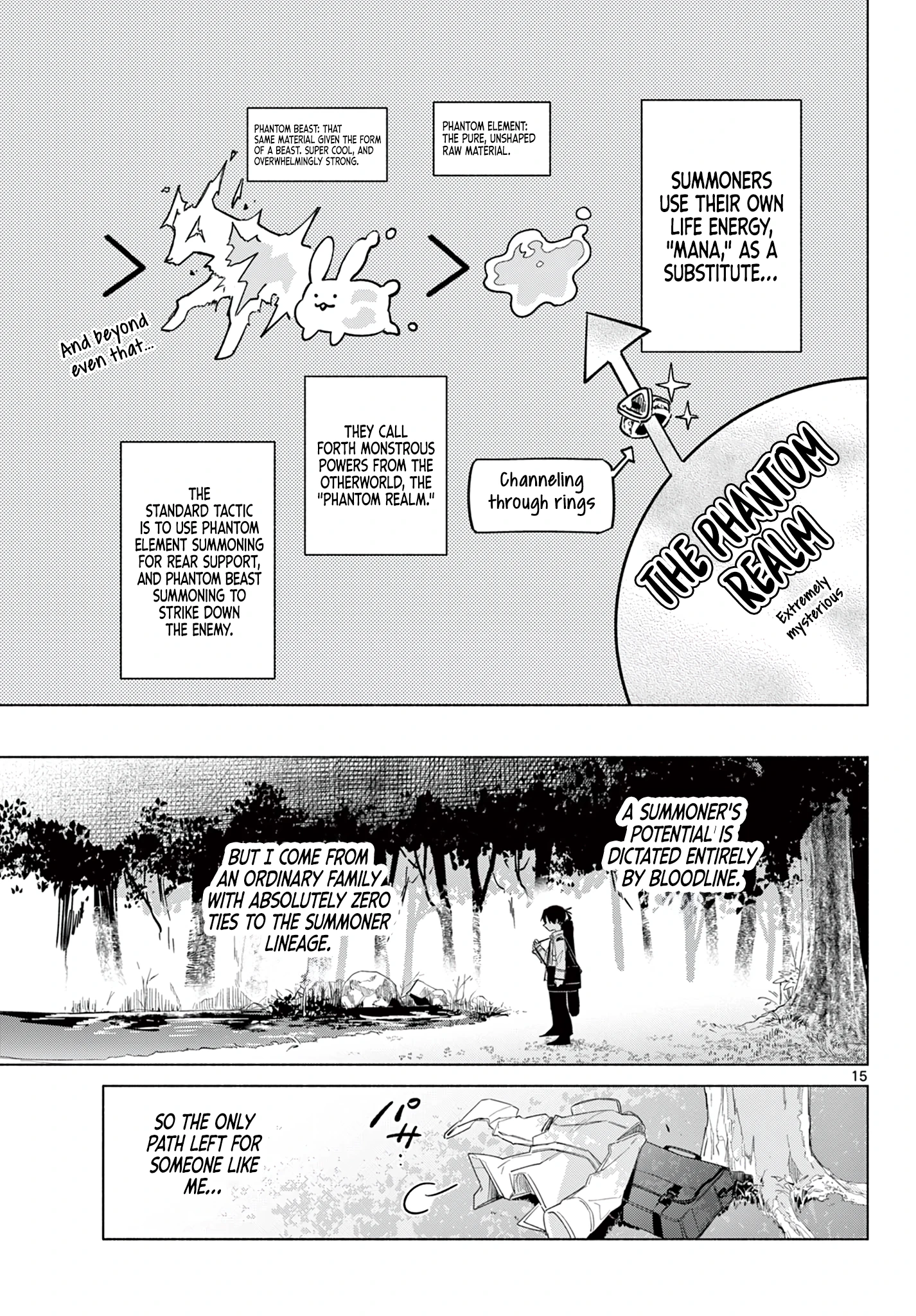 Read The Talentless Summoner EN Manga Online
