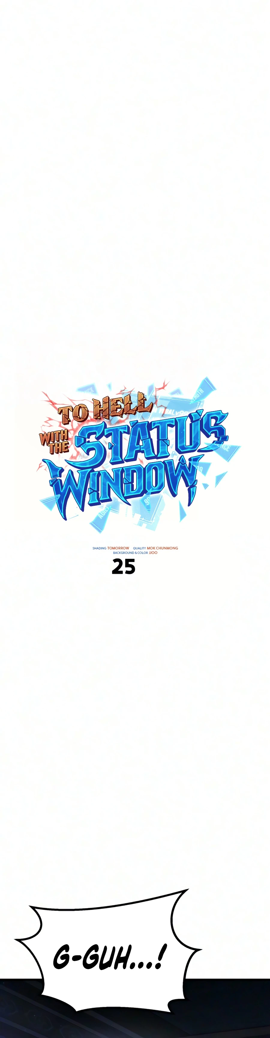 Read To Hell With The Status Window EN Manga Online