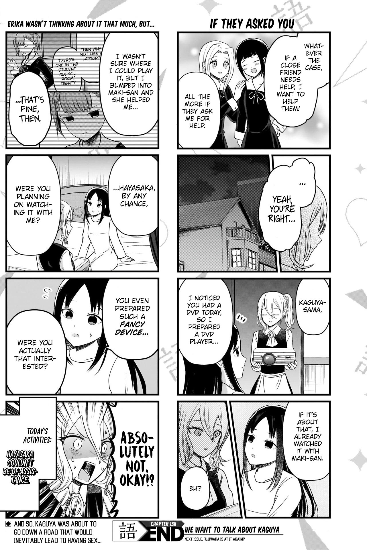Read We Want To Talk About Kaguya EN Manga Online