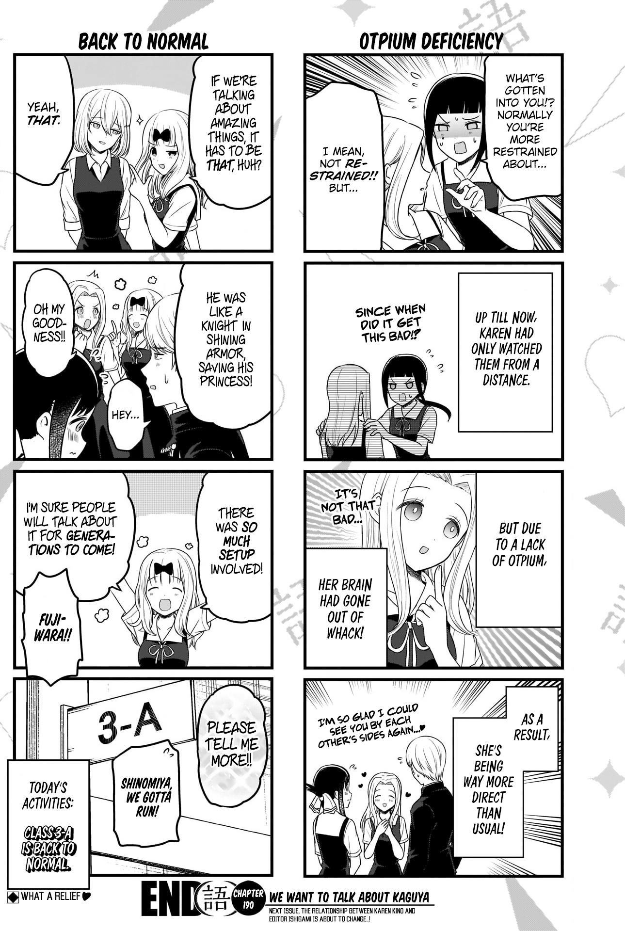 Read We Want To Talk About Kaguya EN Manga Online