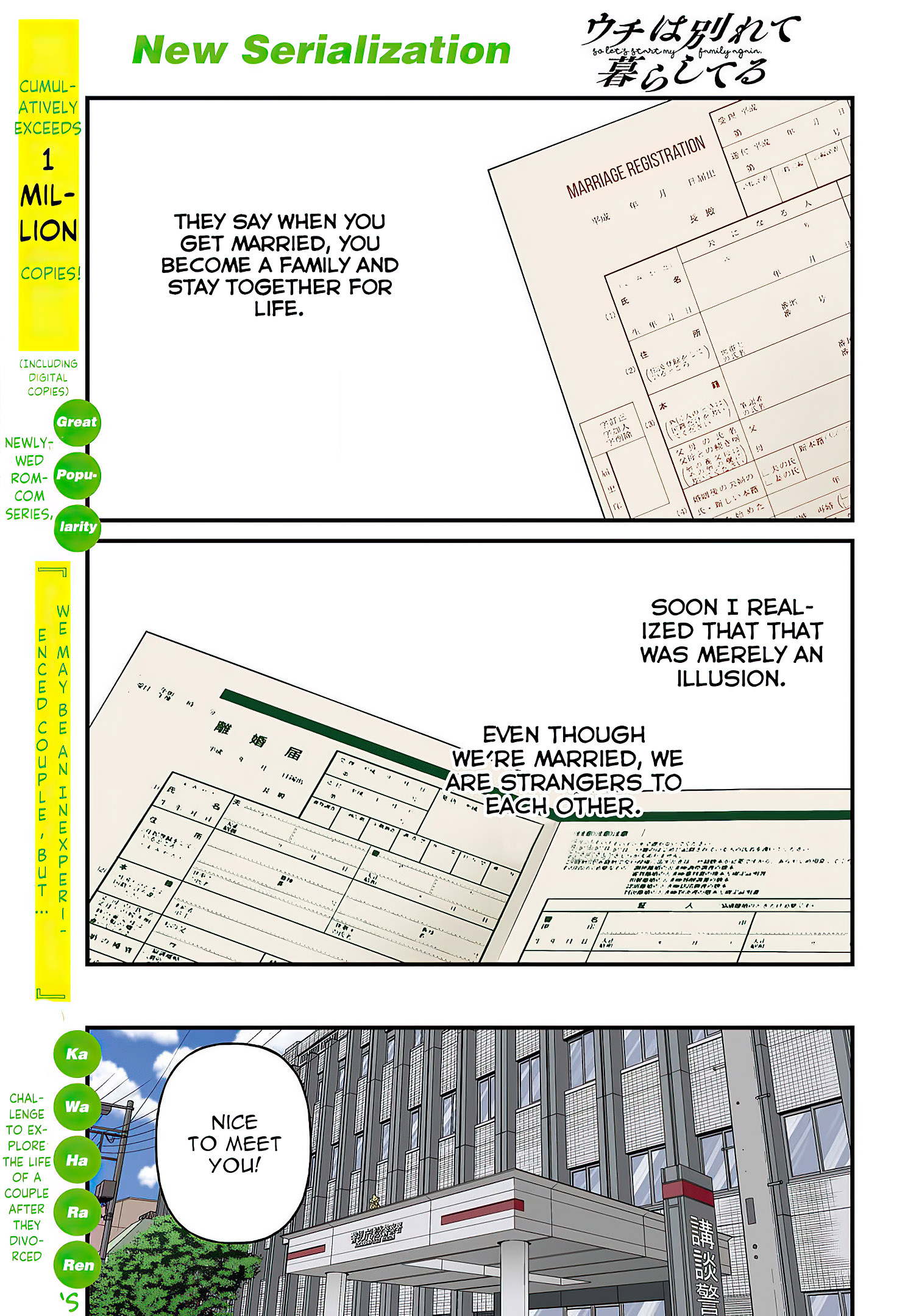 Read We Were Living Apart So Let S Start My Family Again EN Manga Online