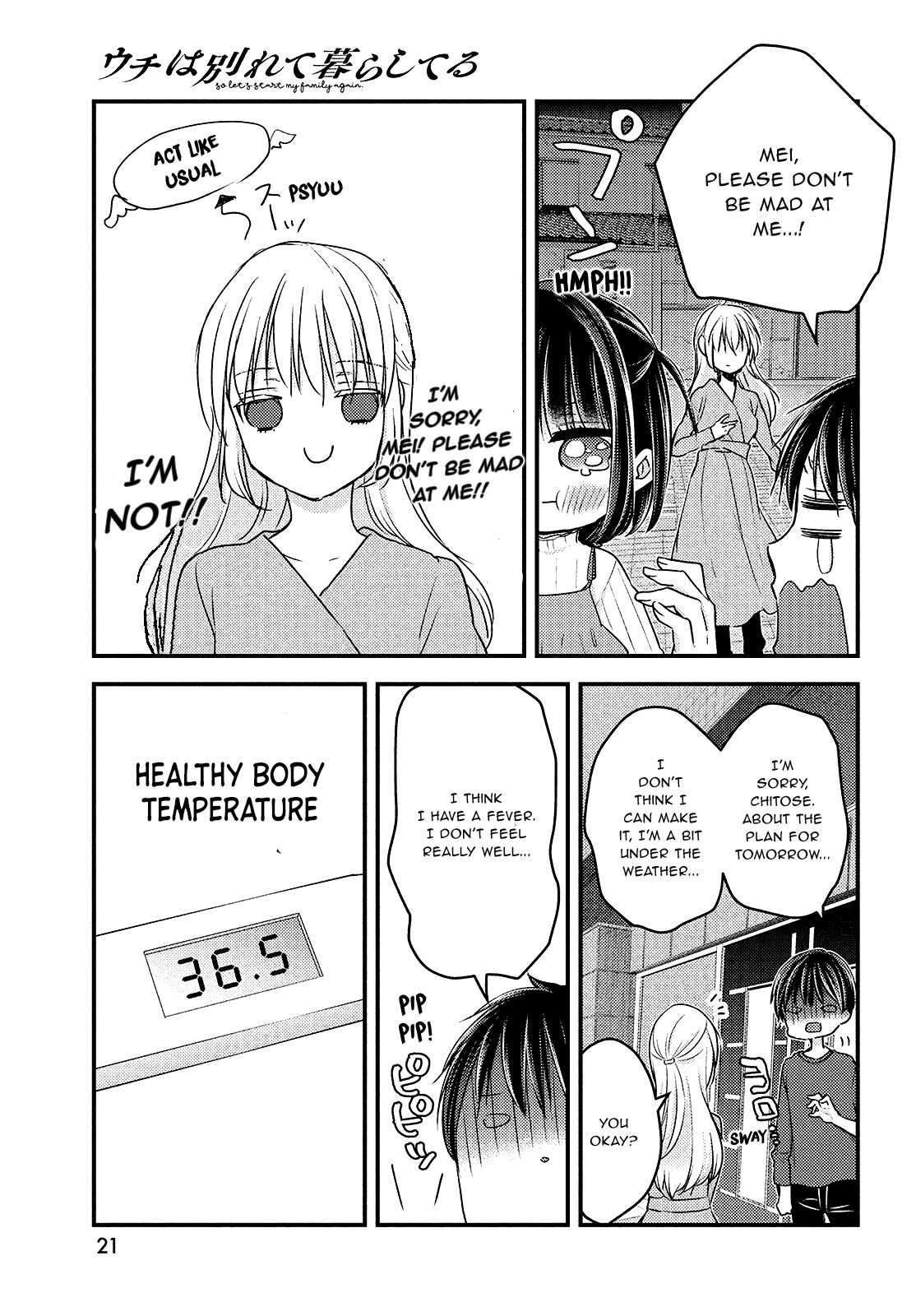 Read We Were Living Apart So Let S Start My Family Again EN Manga Online