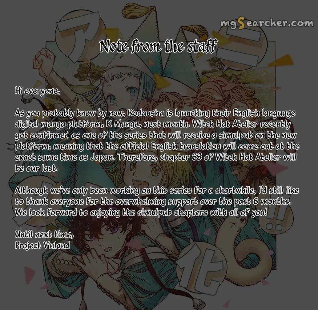 Read Witch Hat Atelier EN Manga Online