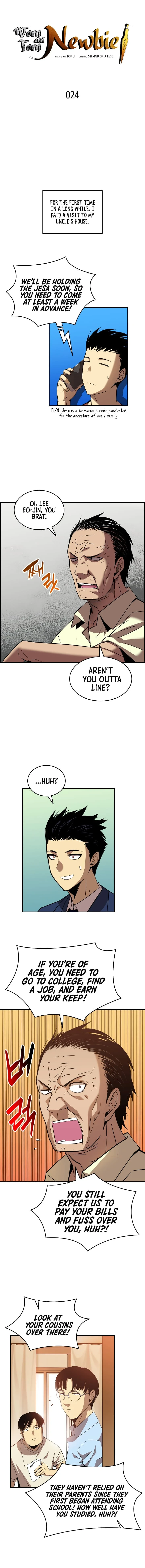 Read Worn And Torn Newbie EN Manga Online