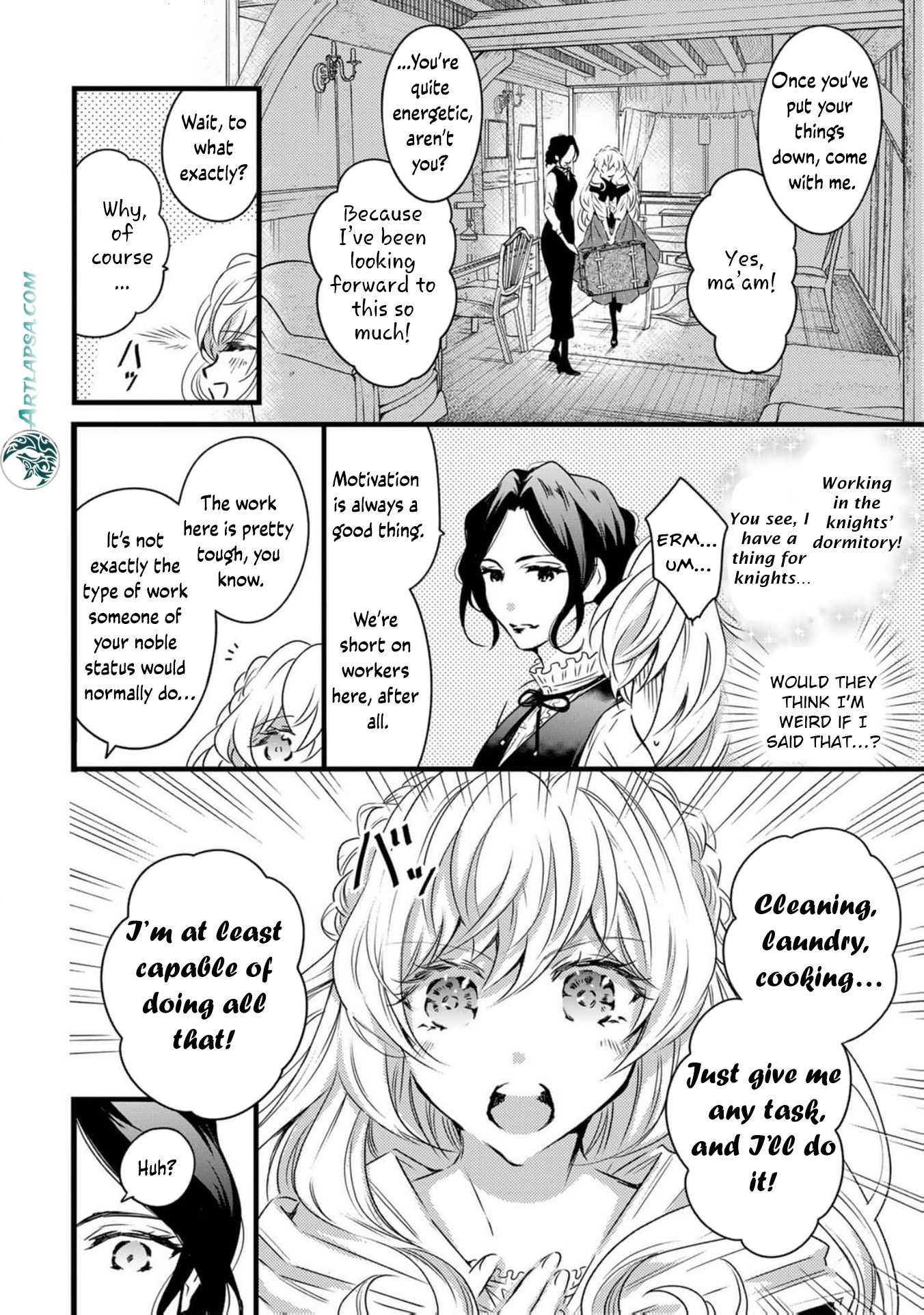 Read the saint happy in her exile EN Manga Online