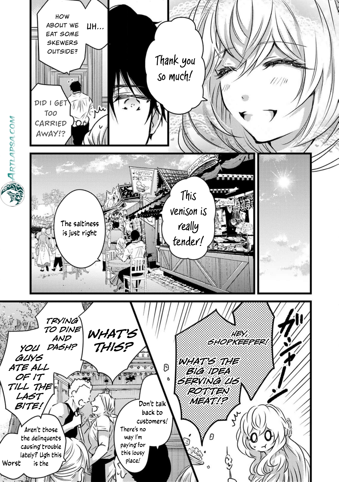 Read the saint happy in her exile EN Manga Online