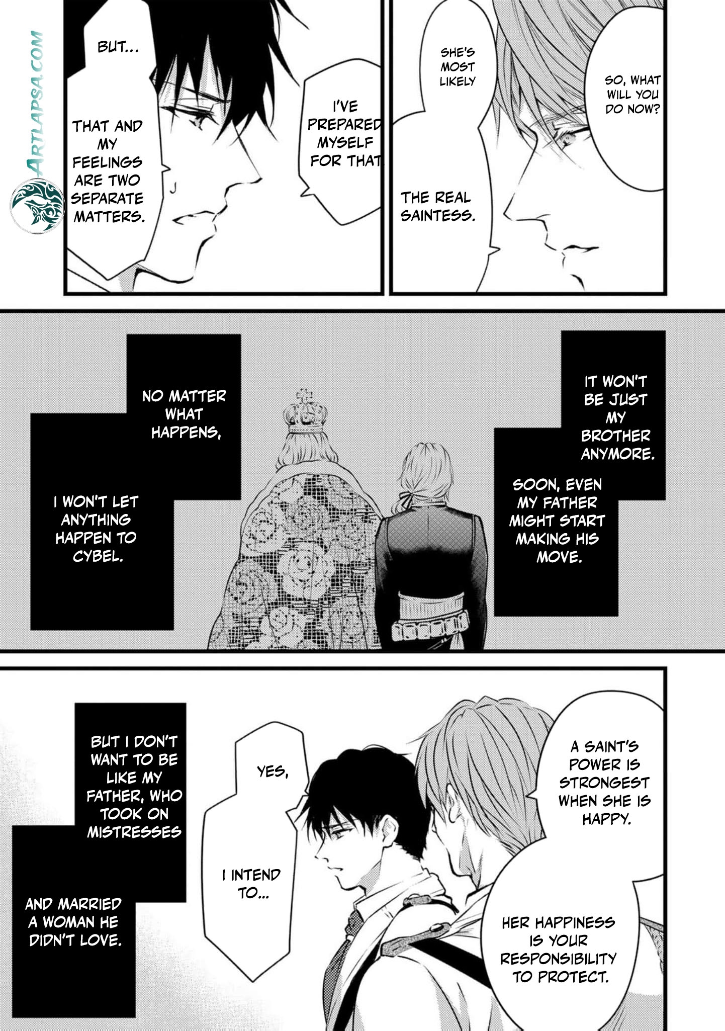 Read the saint happy in her exile EN Manga Online