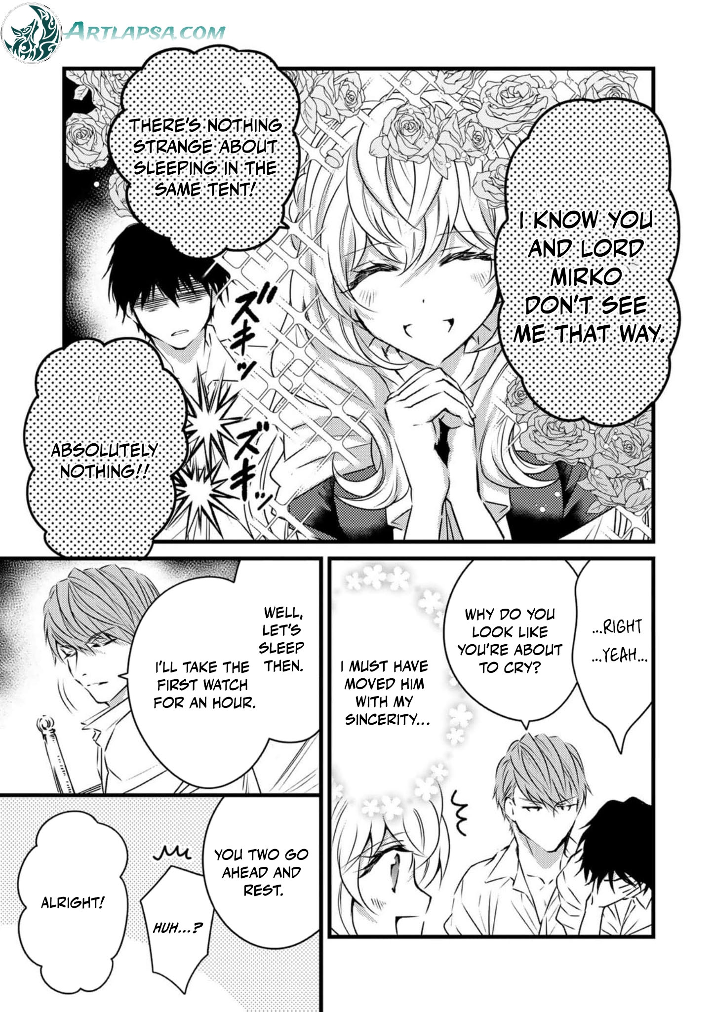 Read the saint happy in her exile EN Manga Online