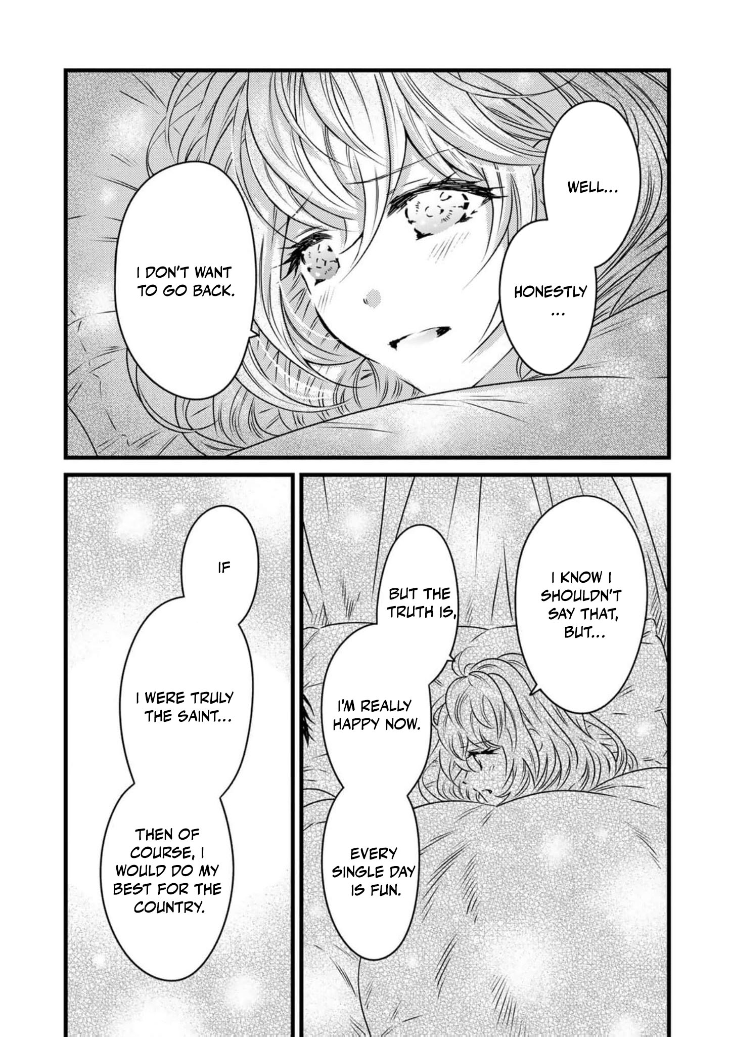 Read the saint happy in her exile EN Manga Online