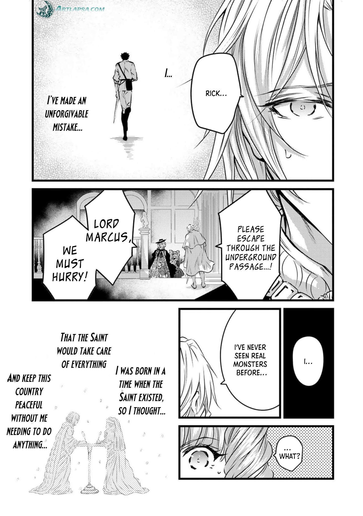 Read the saint happy in her exile EN Manga Online