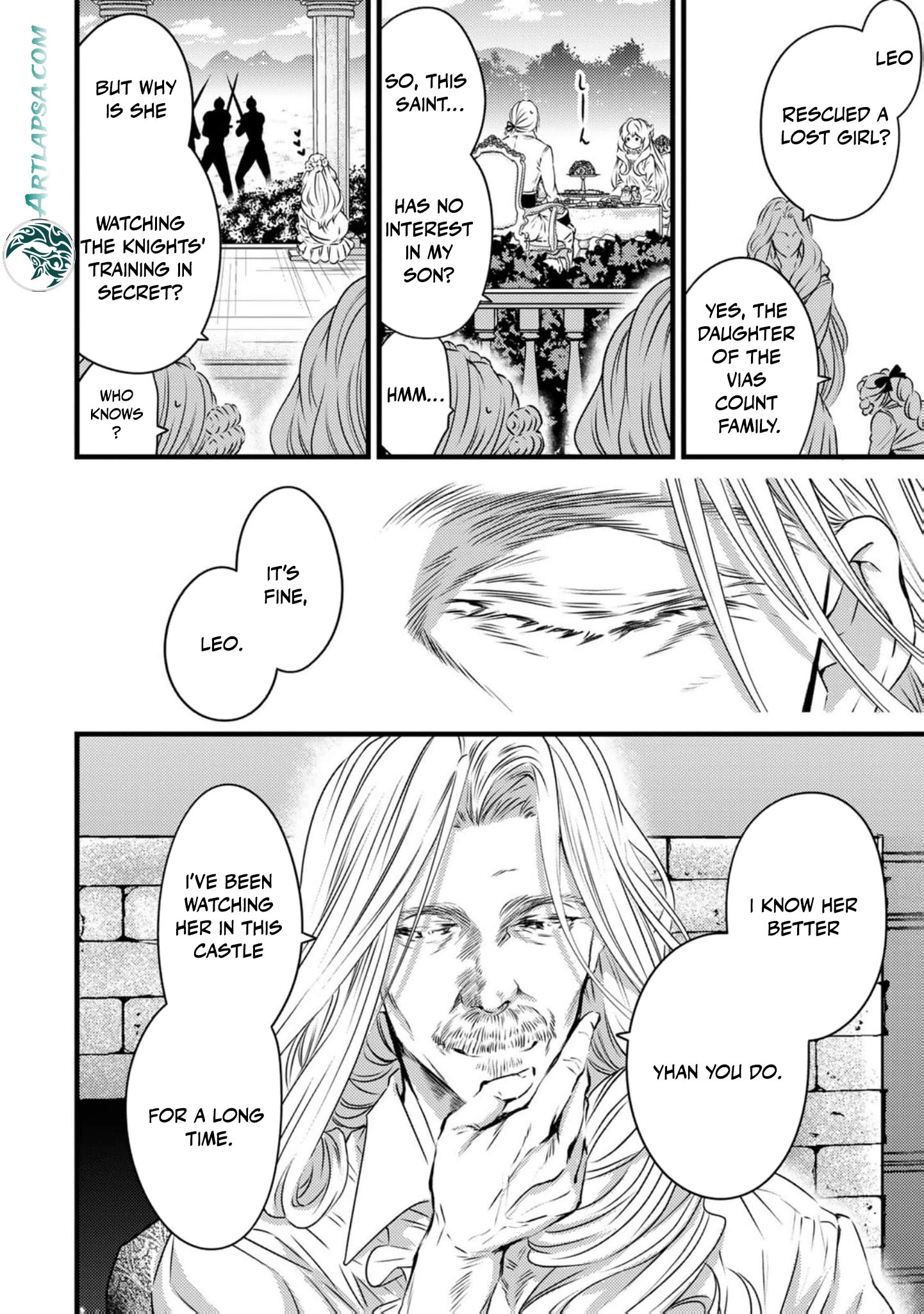 Read the saint happy in her exile EN Manga Online