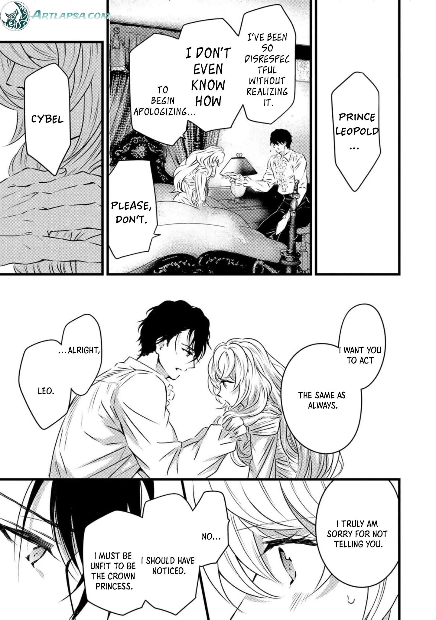 Read the saint happy in her exile EN Manga Online