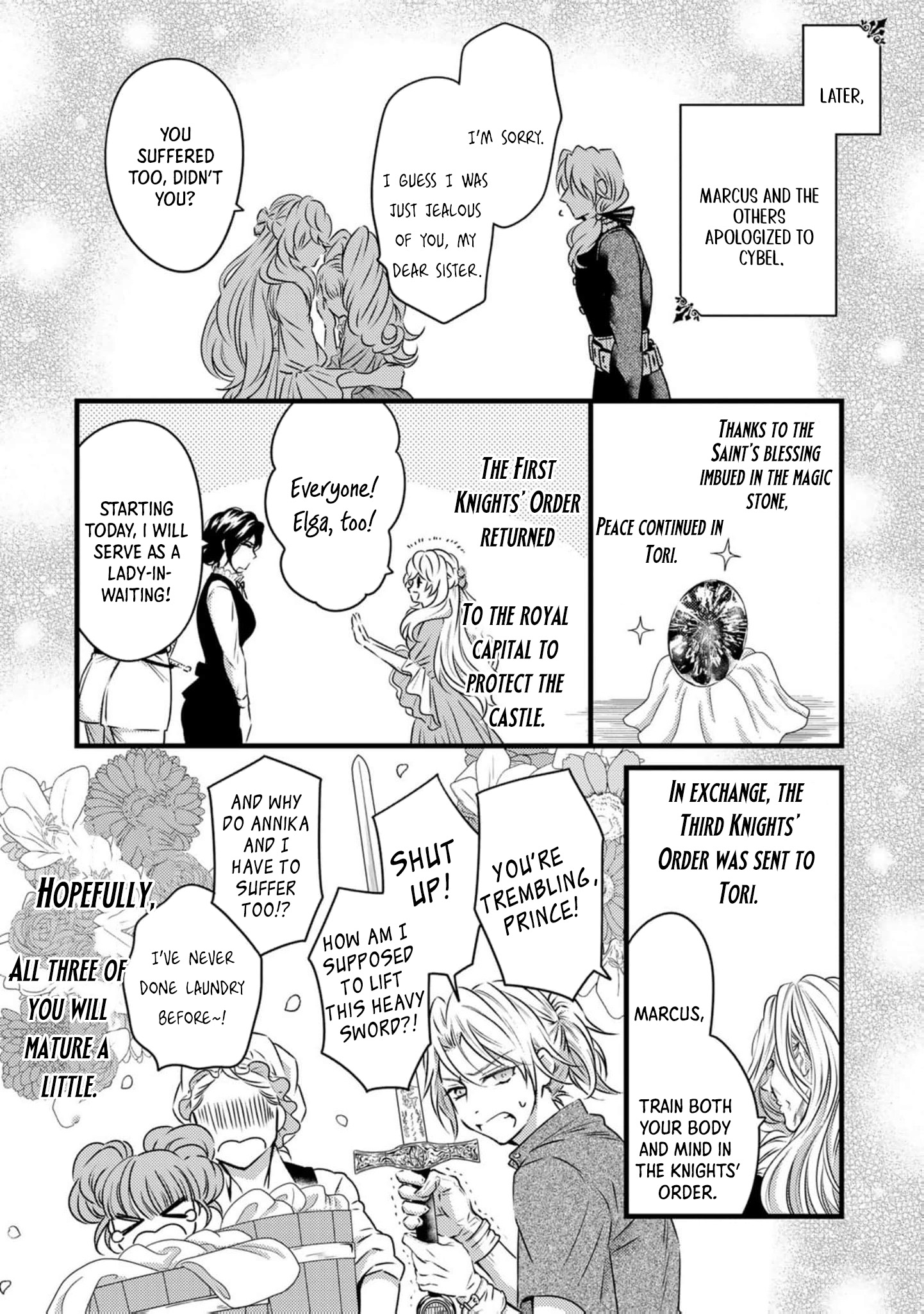 Read the saint happy in her exile EN Manga Online