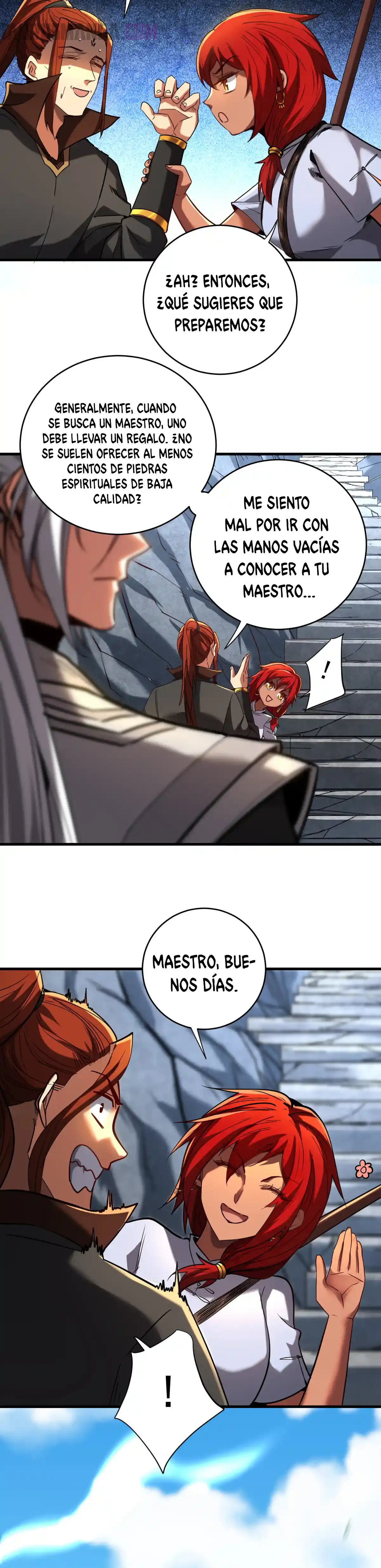 Read ¡Mientras mis discípulos se matan entrenando, yo me relajo! ES Manga Online