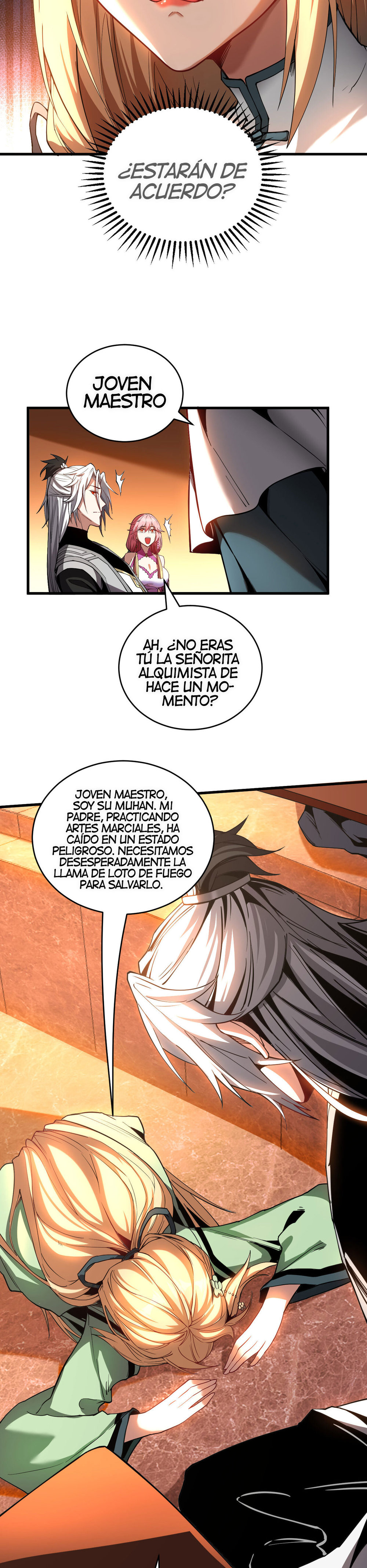 Read ¡Mientras mis discípulos se matan entrenando, yo me relajo! ES Manga Online