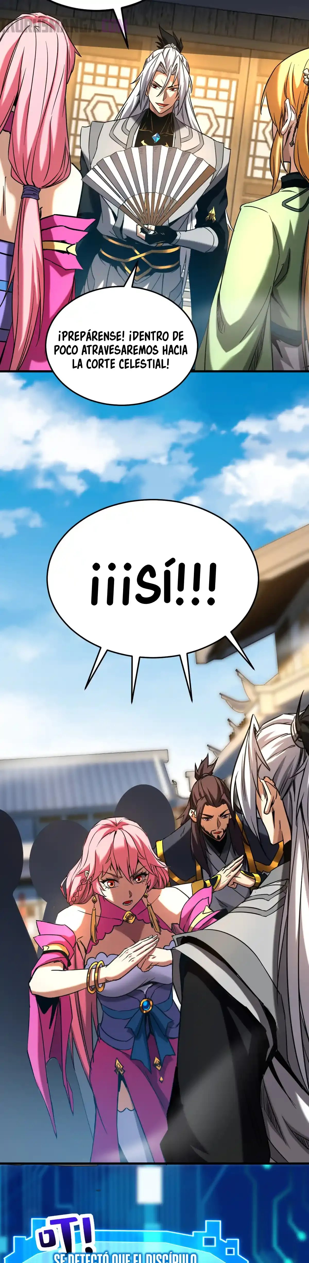 Read ¡Mientras mis discípulos se matan entrenando, yo me relajo! ES Manga Online