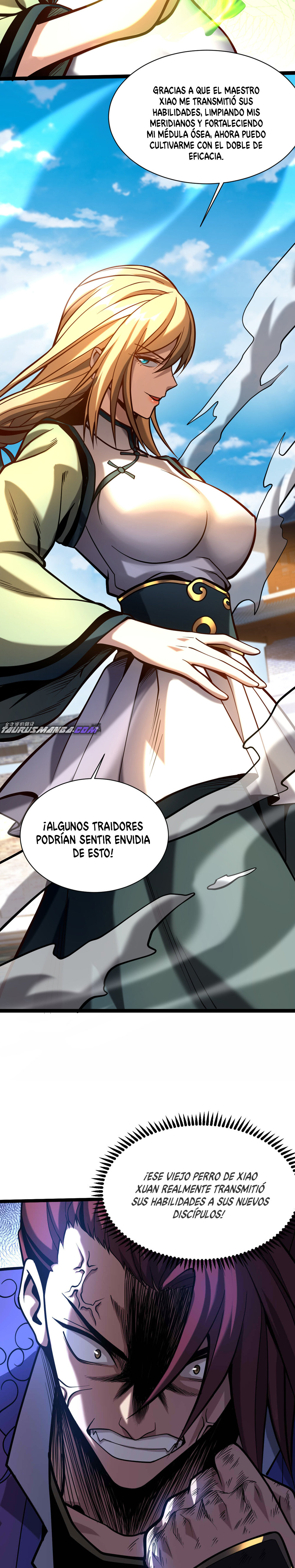 Read ¡Mientras mis discípulos se matan entrenando, yo me relajo! ES Manga Online
