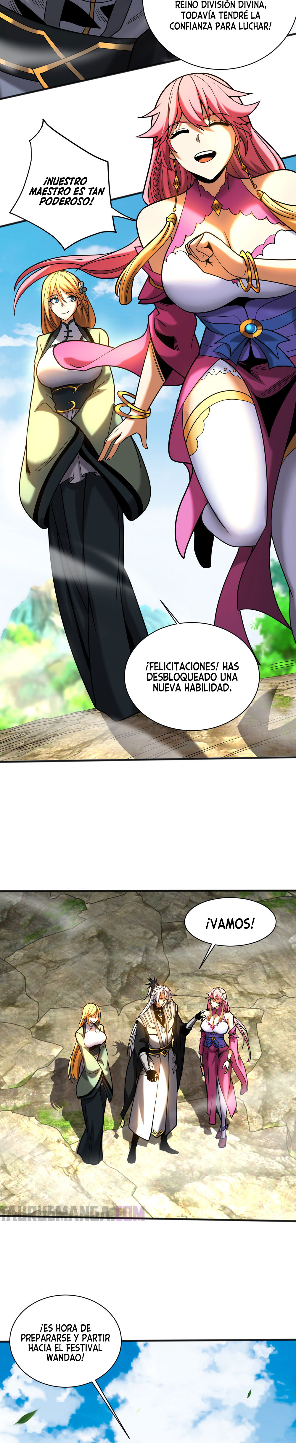 Read ¡Mientras mis discípulos se matan entrenando, yo me relajo! ES Manga Online