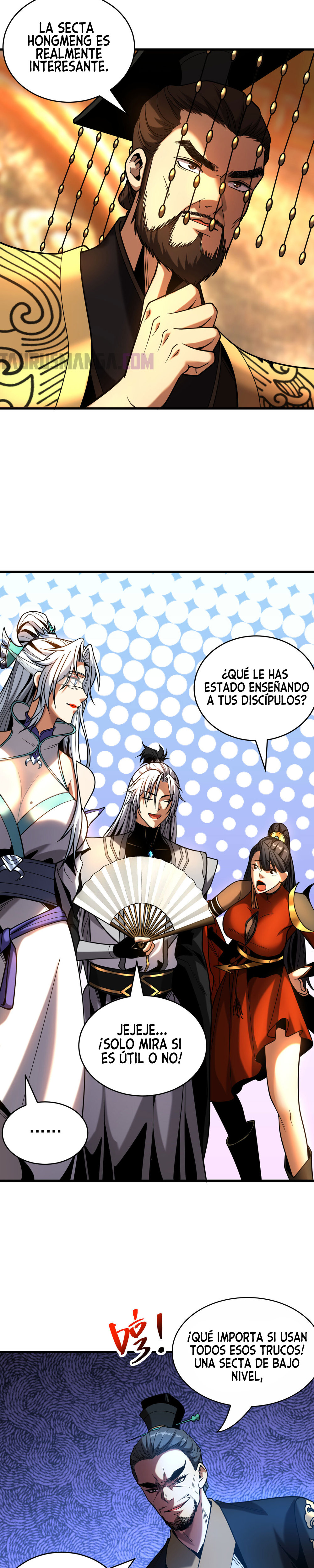 Read ¡Mientras mis discípulos se matan entrenando, yo me relajo! ES Manga Online