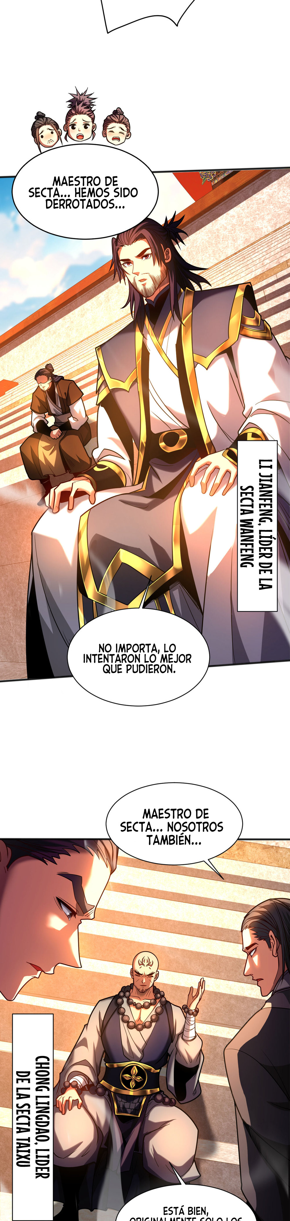 Read ¡Mientras mis discípulos se matan entrenando, yo me relajo! ES Manga Online