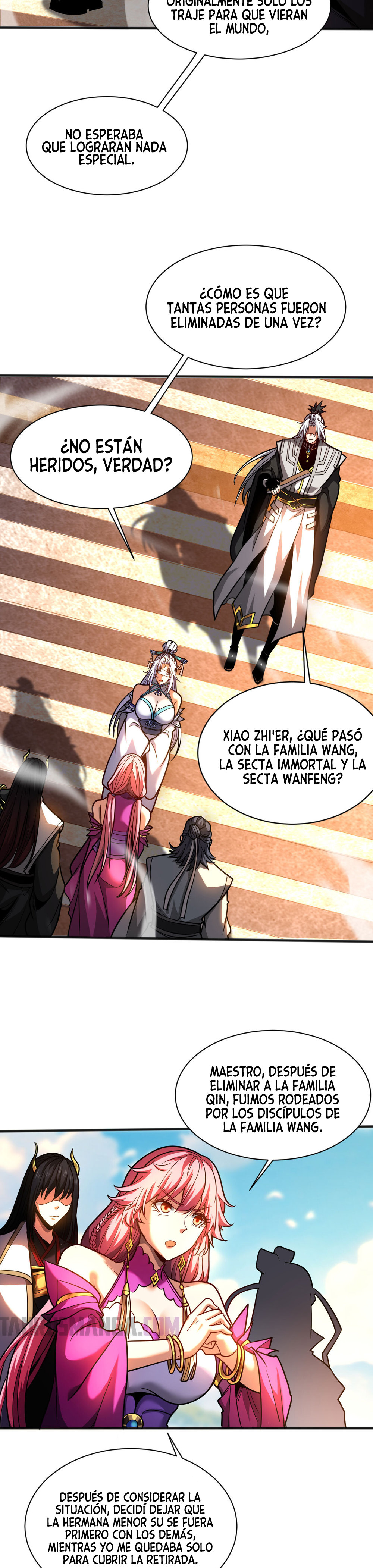 Read ¡Mientras mis discípulos se matan entrenando, yo me relajo! ES Manga Online