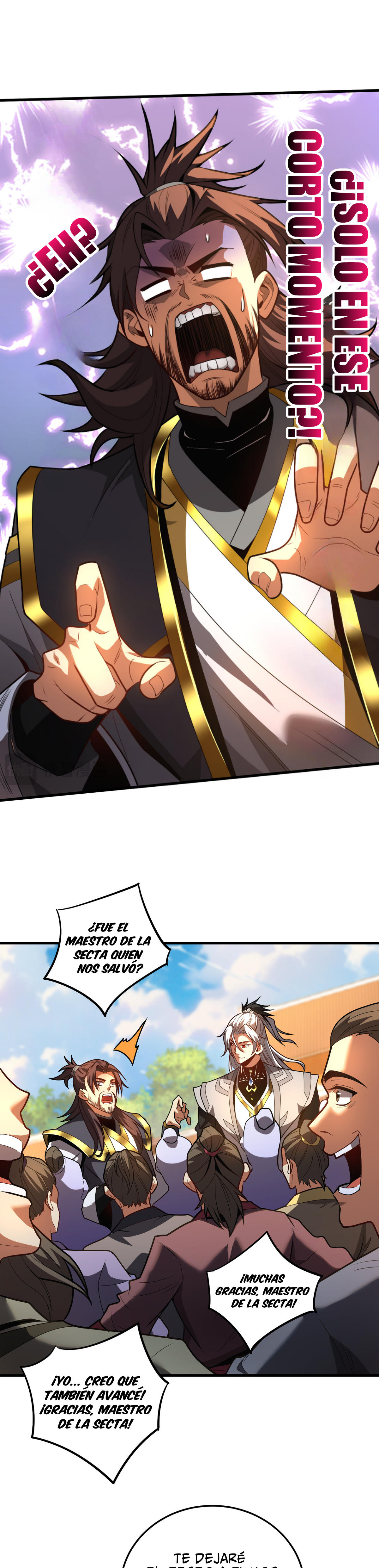 Read ¡Mientras mis discípulos se matan entrenando, yo me relajo! ES Manga Online