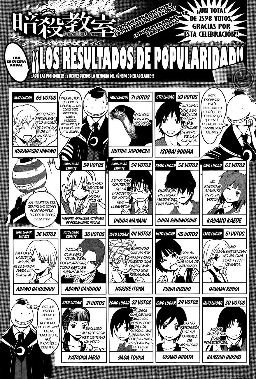 Read Ansatsu Kyoshitsu ES Manga Online