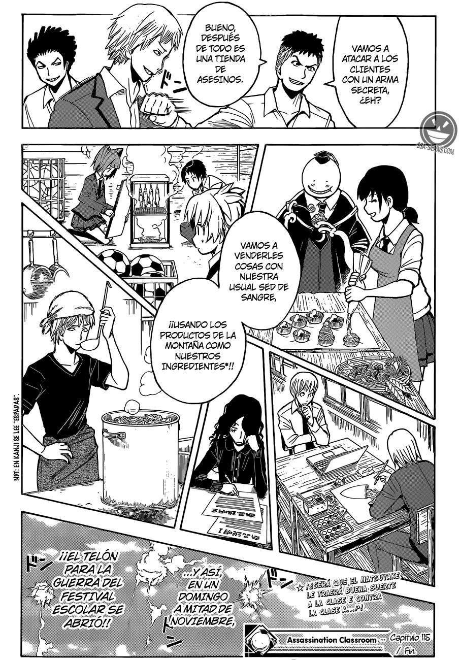 Read Ansatsu Kyoshitsu ES Manga Online