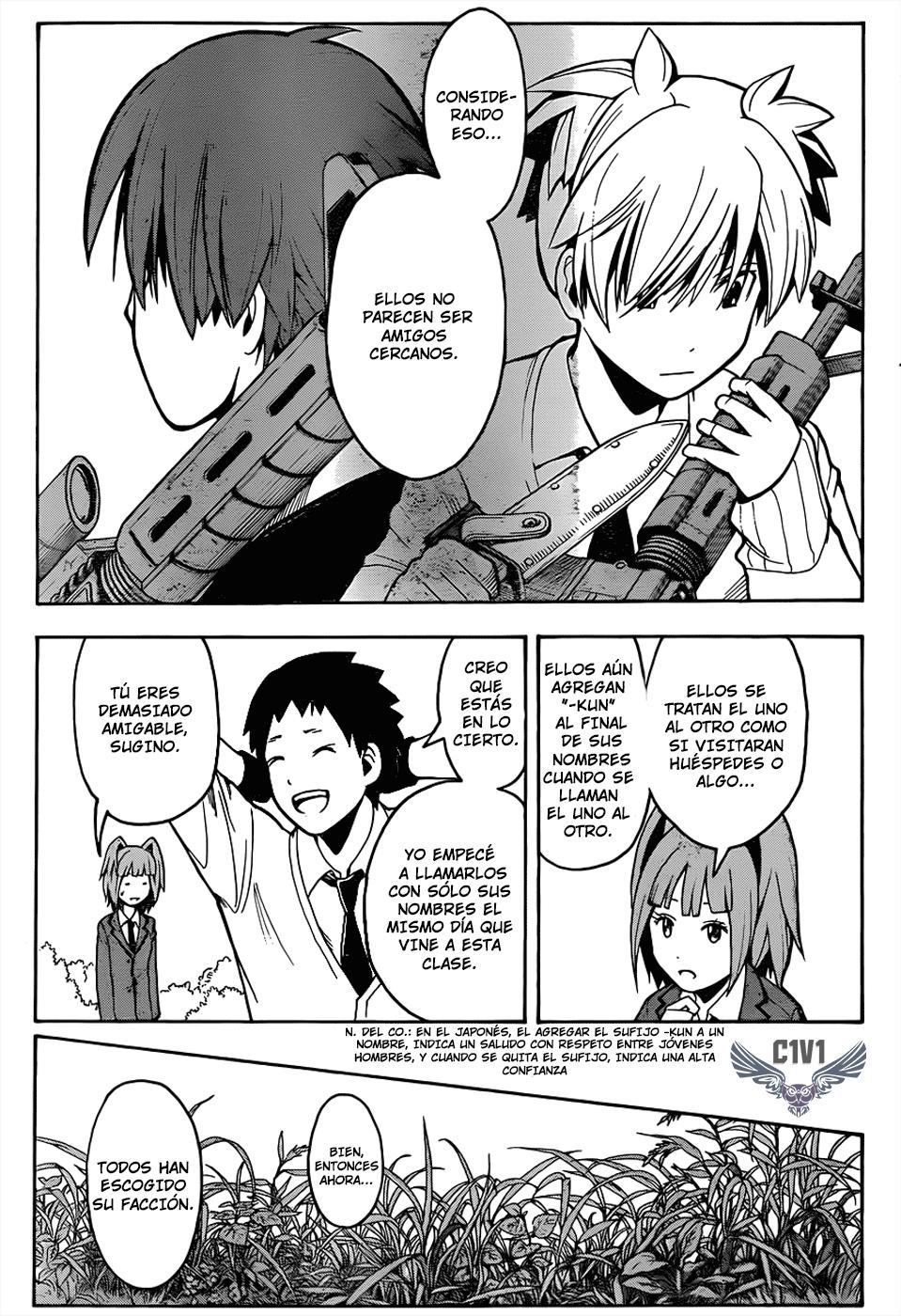 Read Ansatsu Kyoshitsu ES Manga Online