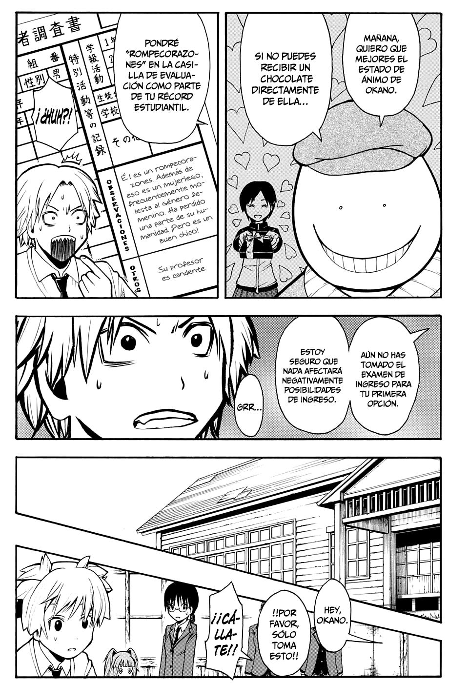 Read Ansatsu Kyoshitsu ES Manga Online