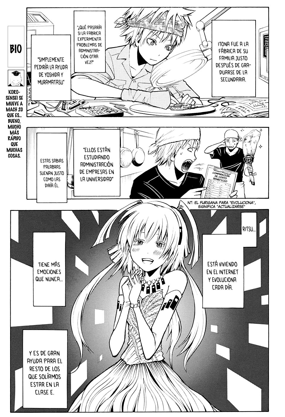 Read Ansatsu Kyoshitsu ES Manga Online