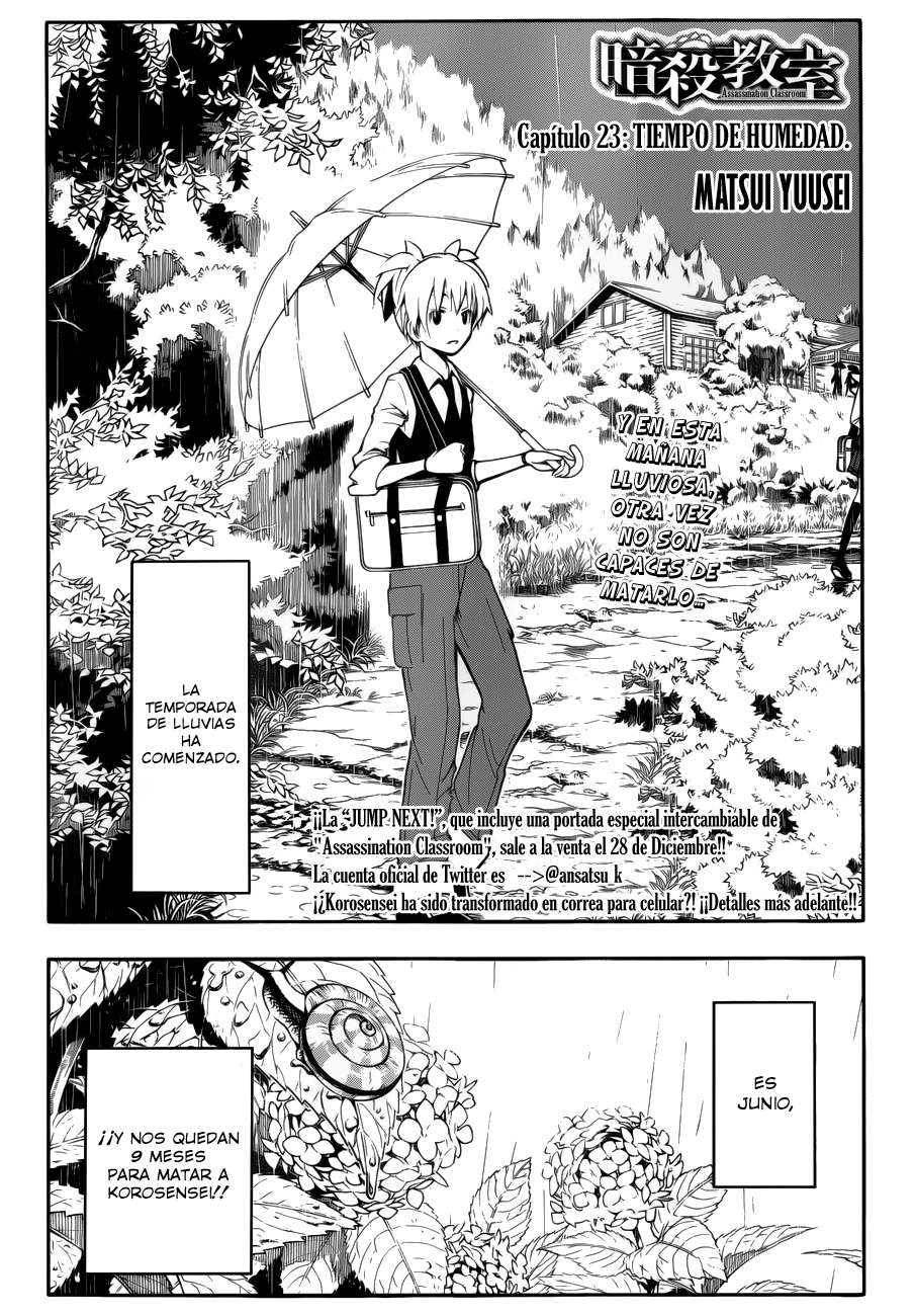 Read Ansatsu Kyoshitsu ES Manga Online