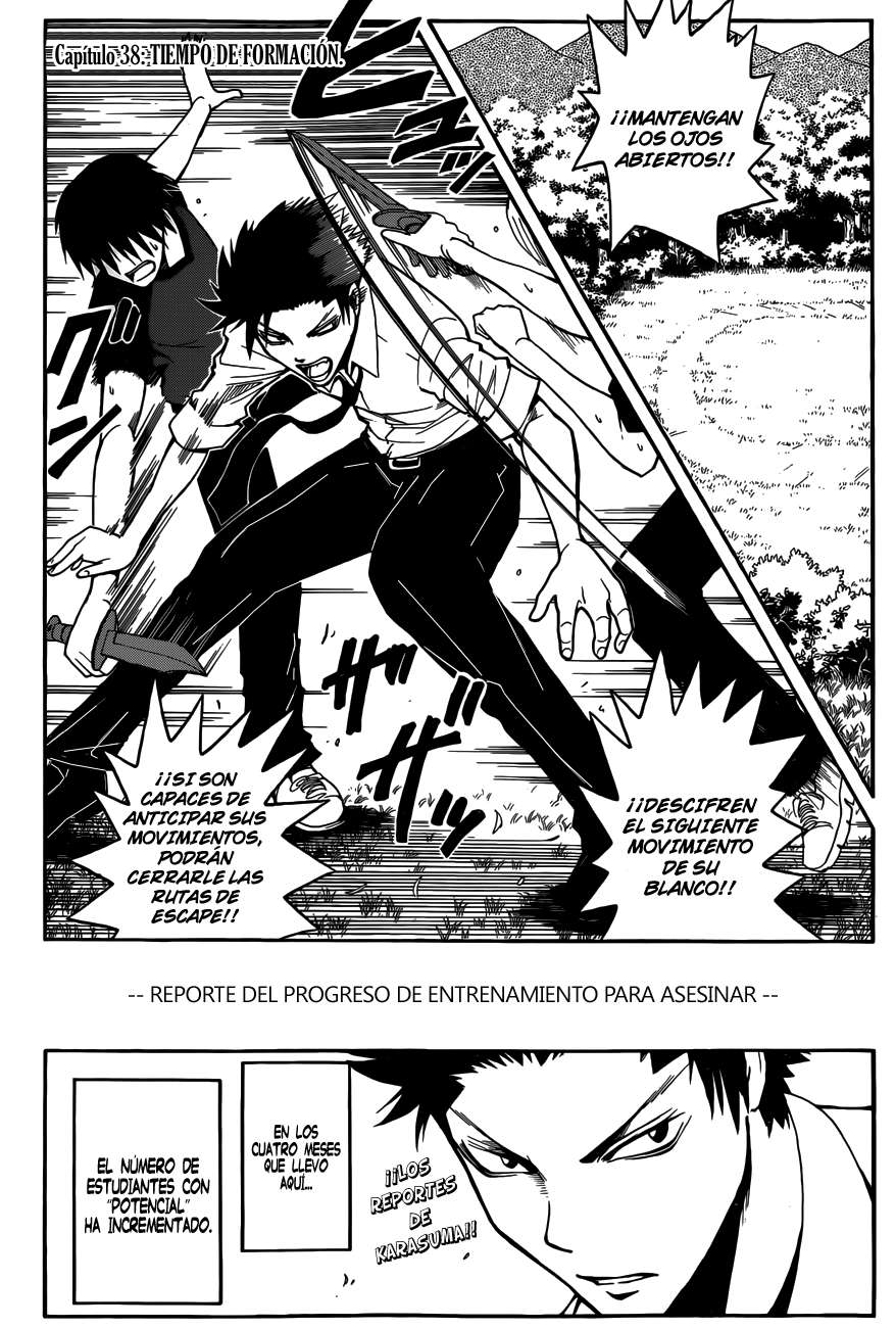 Read Ansatsu Kyoshitsu ES Manga Online