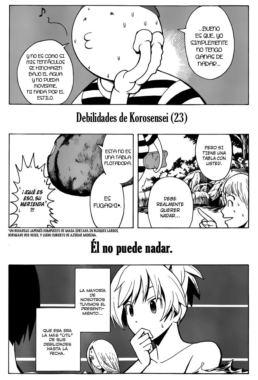 Read Ansatsu Kyoshitsu ES Manga Online